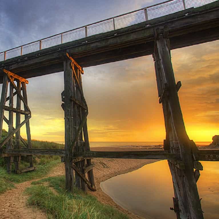 Unique things to do in Melbourne, Walk the trestle bridge