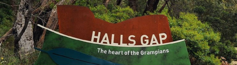 heart of the grampians national park, hall gap