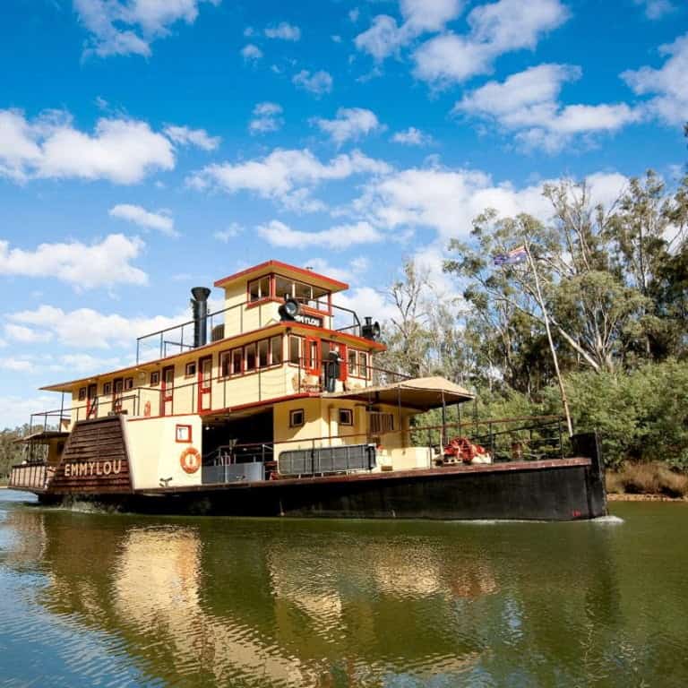 Visiting Mildura, enjoy the murray rive paddle boats and more