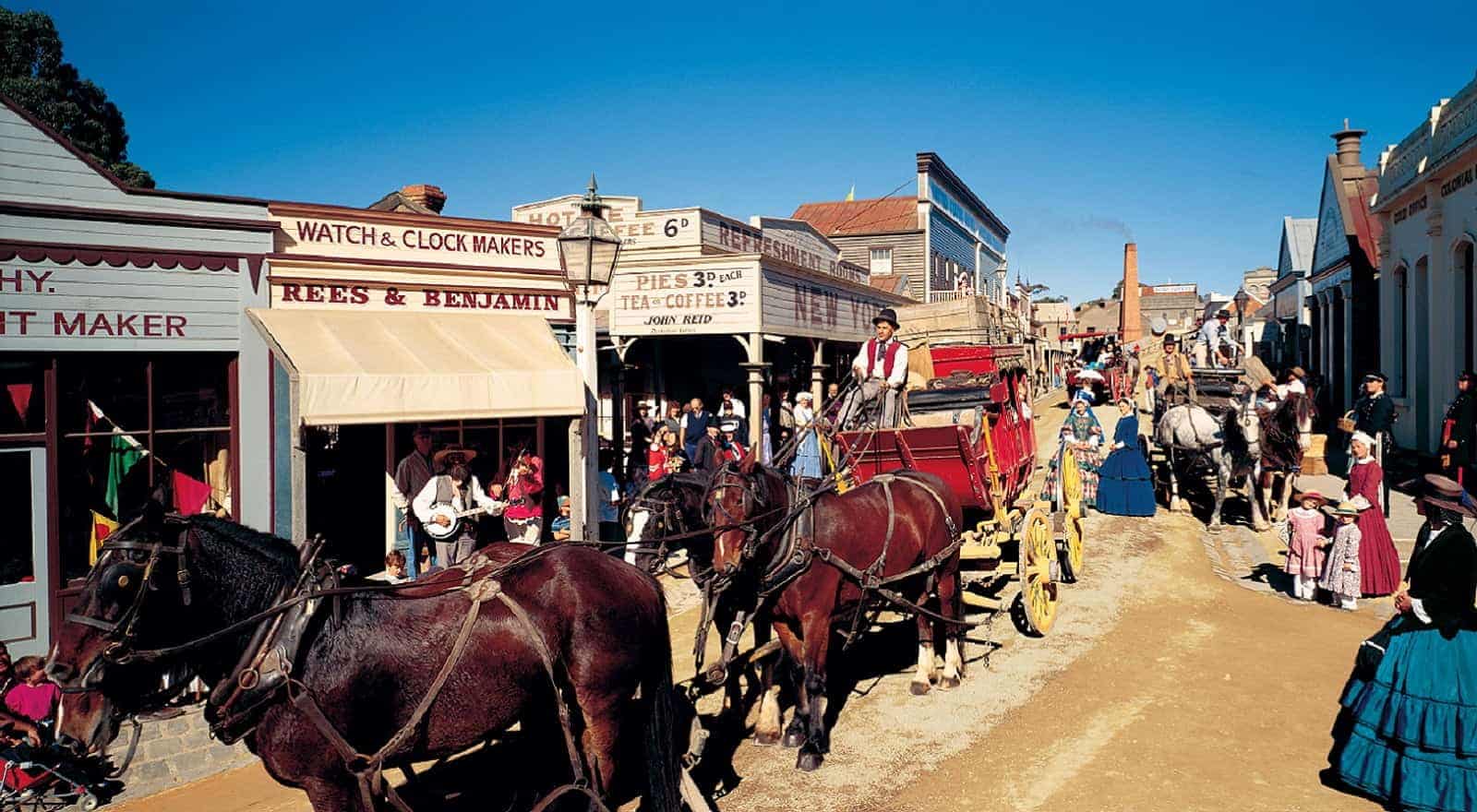 step back in time at Sovereign hill