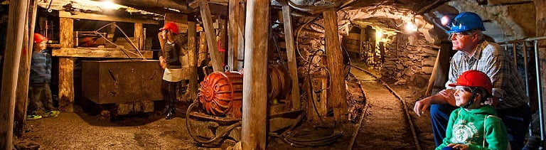 go underground at the state coal mine