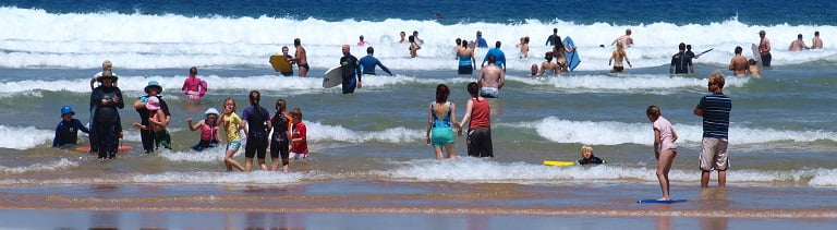 wild surfing beaches when visiting melbourne australia